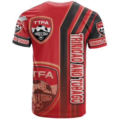 Trinidad and Tobago Football T-Shirt Soca Warriors Soccer - Road To Champion Graphic Tee