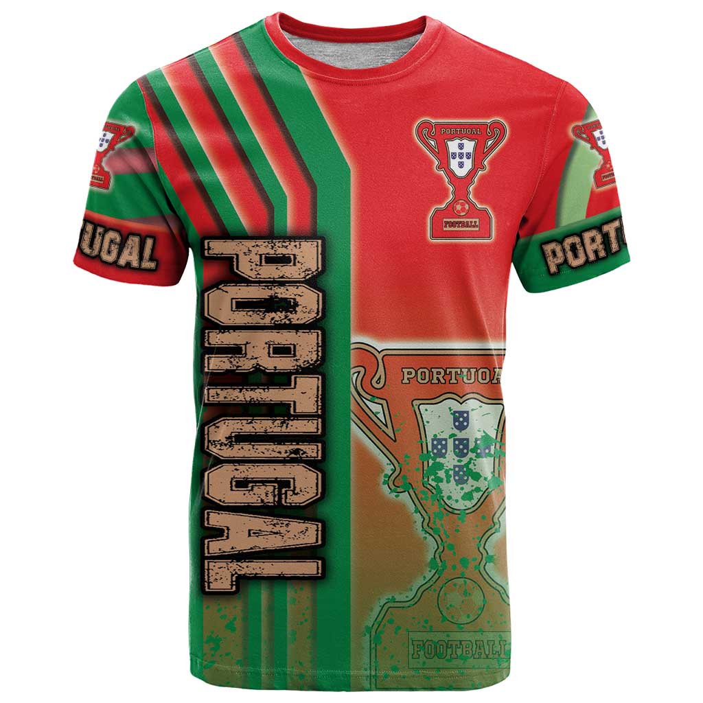 Portugal Football T-Shirt Selecao das Quinas Soccer - Road To Champion Graphic Tee