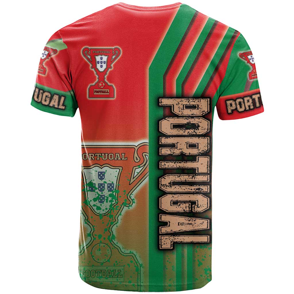Portugal Football T-Shirt Selecao das Quinas Soccer - Road To Champion Graphic Tee
