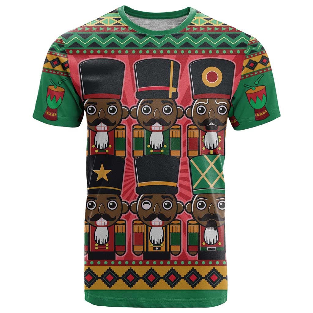 Black Nutcrackers T-Shirt Afro Christmas Graphic Tee