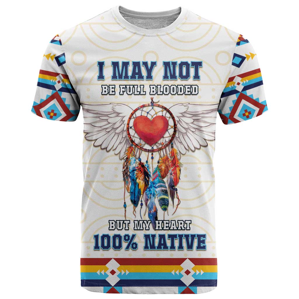Native American Love T-Shirt Dream Catcher With Angel Wings Graphic Tee
