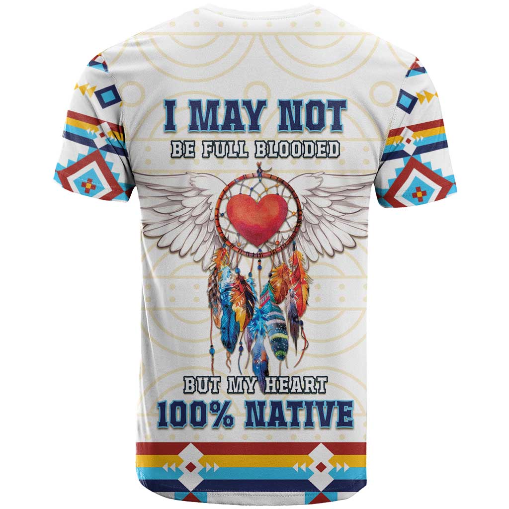 Native American Love T-Shirt Dream Catcher With Angel Wings Graphic Tee