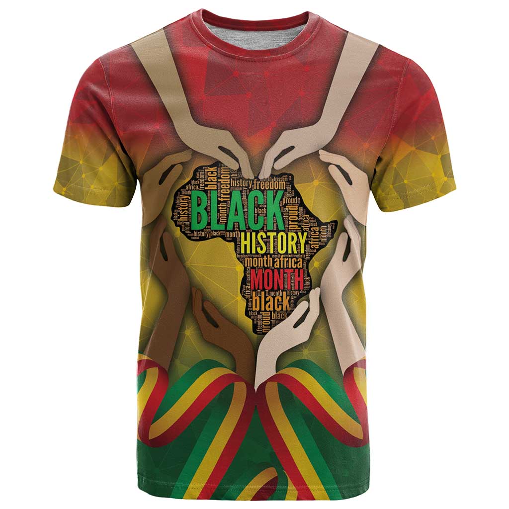 Black History Month T-Shirt Africa I Am Black Graphic Tee