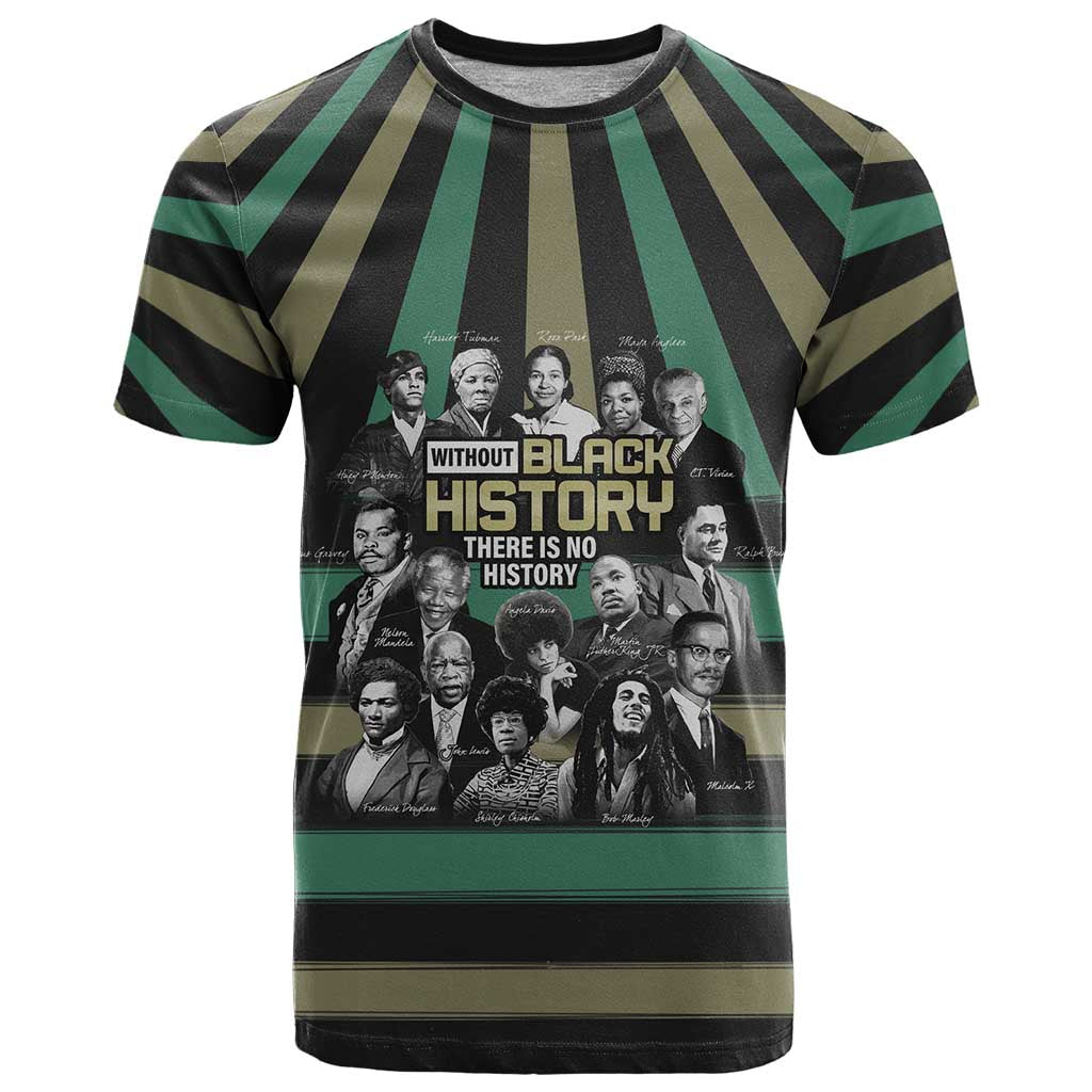 Without Black History There Is No History T-Shirt African Hub Graphic Tee