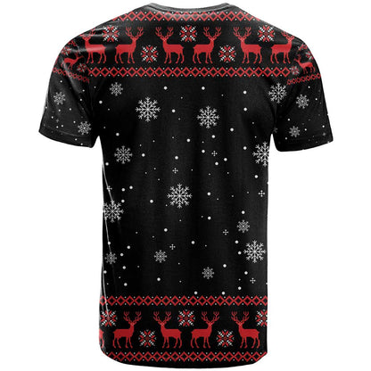 Magical Christmas T-Shirt Owl Book Xmas Graphic Tee