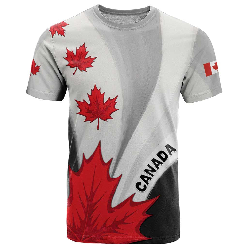 Canada Maple Leaf T-Shirt Unique Style Graphic Tee