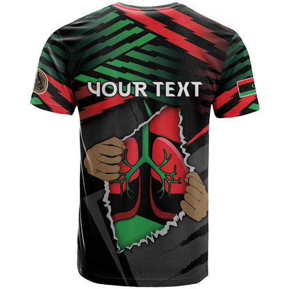 Personalized Libya In My Veins T-Shirt Graphic Tee