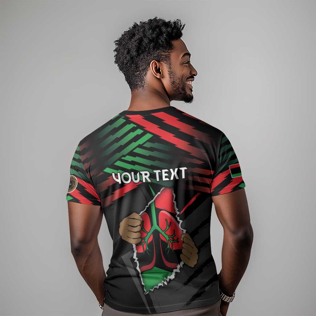 Personalized Libya In My Veins T-Shirt Graphic Tee