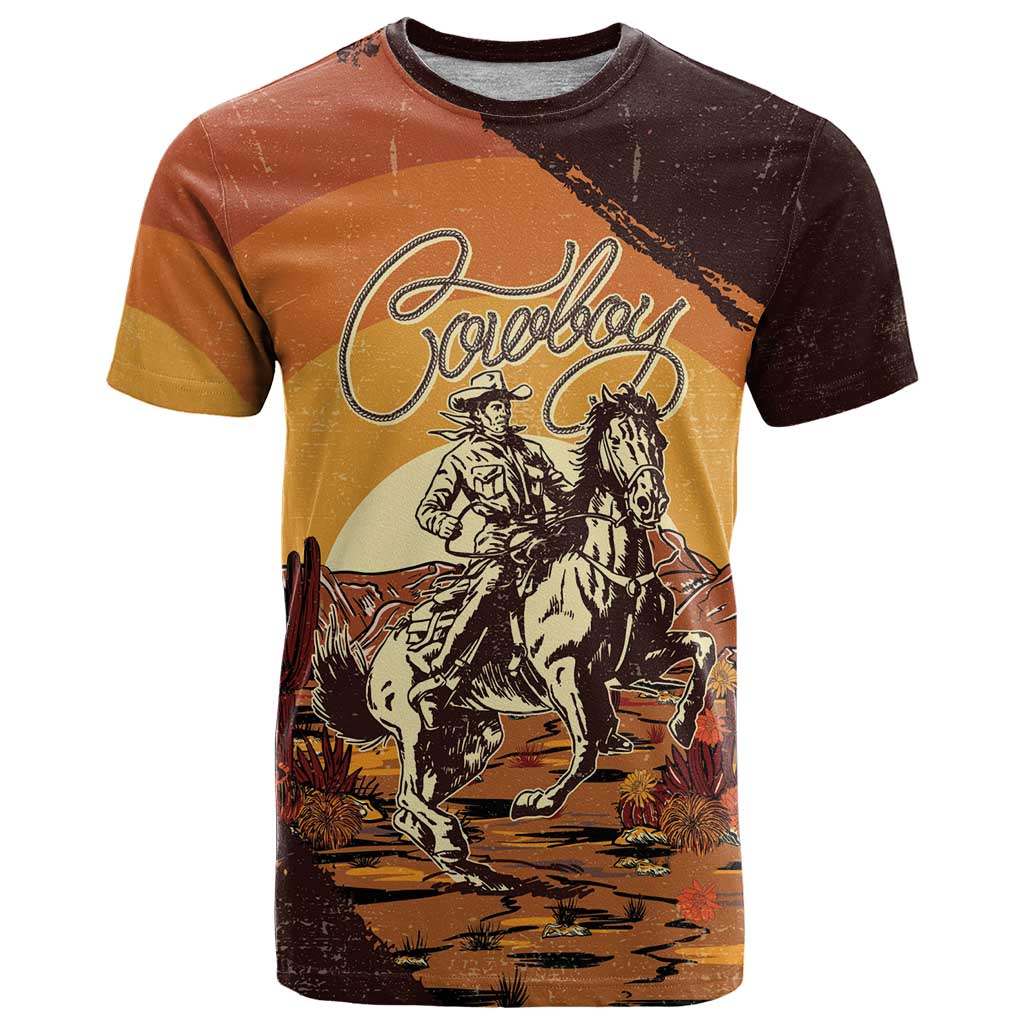 Cowboy T-Shirt Ride Em Cowboy Graphic Tee