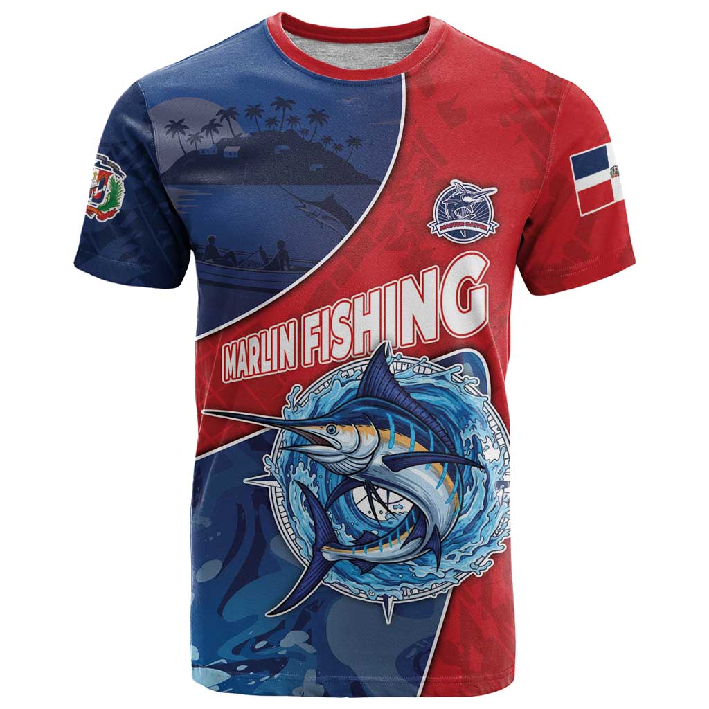 Dominican Republic Fishing T-Shirt Caribbean Master Baiter Graphic Tee