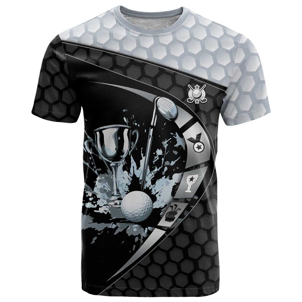 Personalized Golf T-Shirt The Honeycomb Golfe Graphic Tee