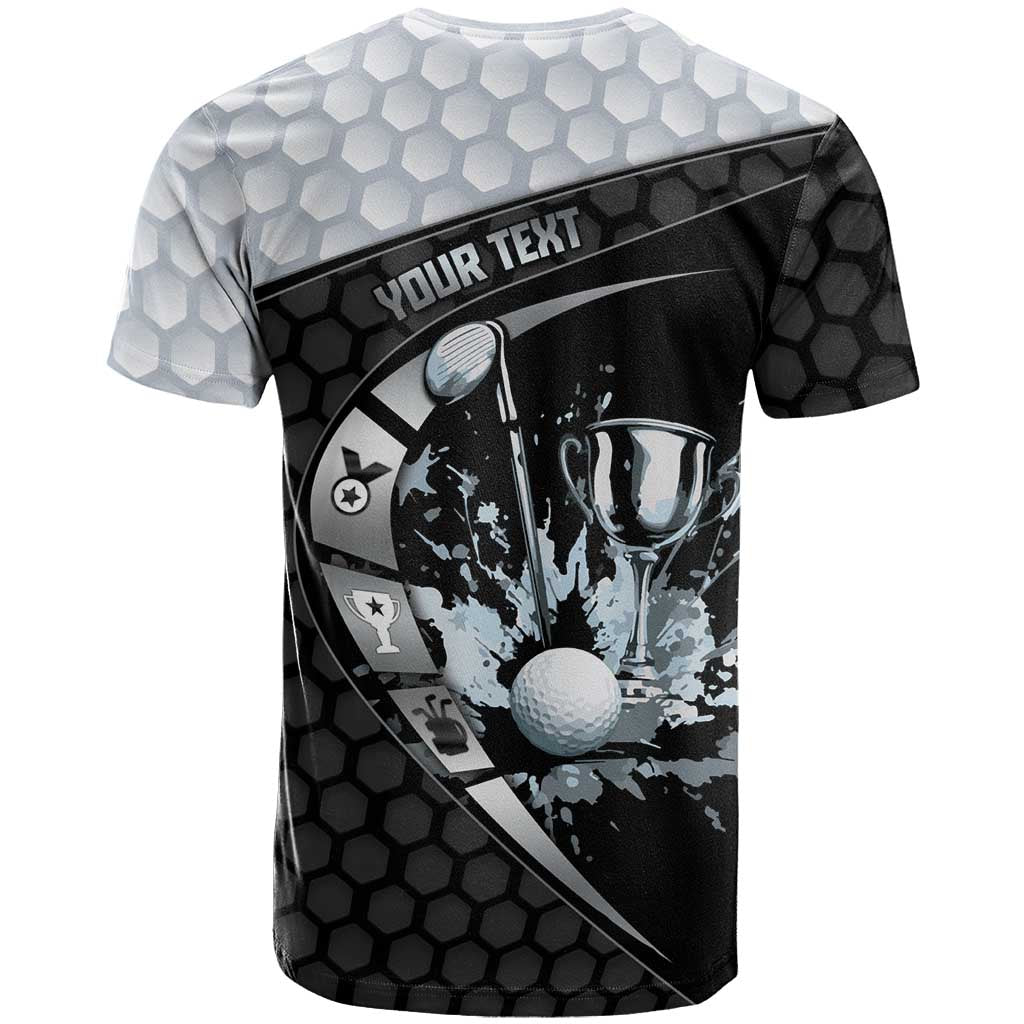 Personalized Golf T-Shirt The Honeycomb Golfe Graphic Tee