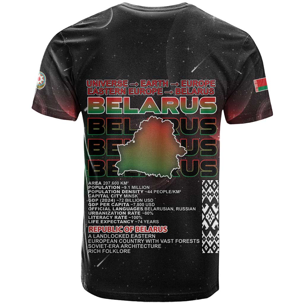 Belarus T-Shirt Information From The Universe Graphic Tee