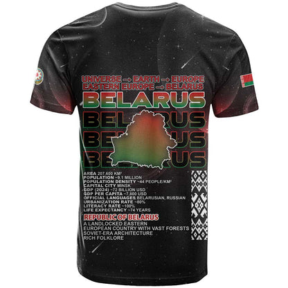 Belarus T-Shirt Information From The Universe Graphic Tee