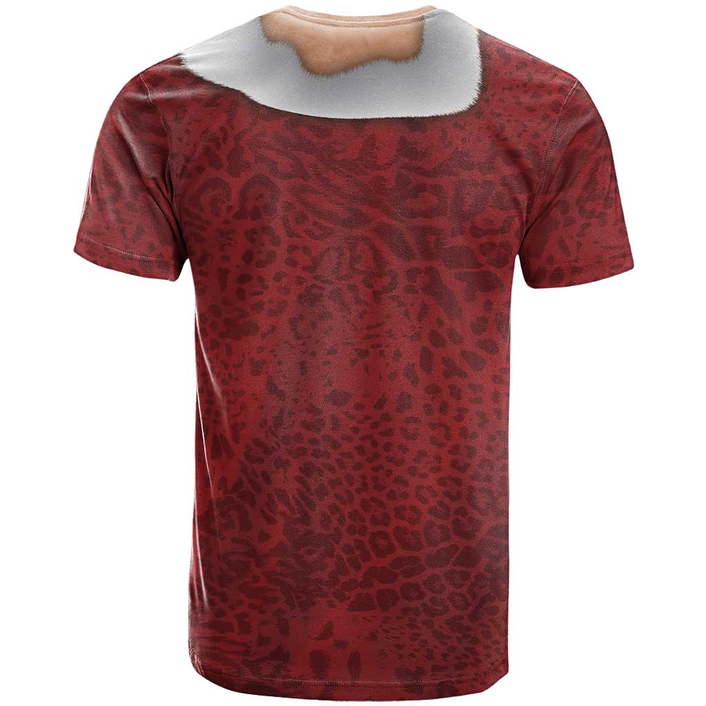 Christmas Costume T-Shirt Muscle Santa Graphic Tee