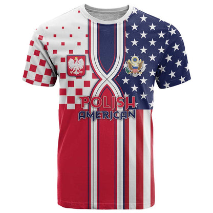 Personalized Polish American Heritage Month T-Shirt Unique Style Graphic Tee