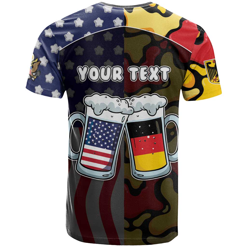 Personalized Germany American Heritage Month T-Shirt Beer Funny Style Graphic Tee