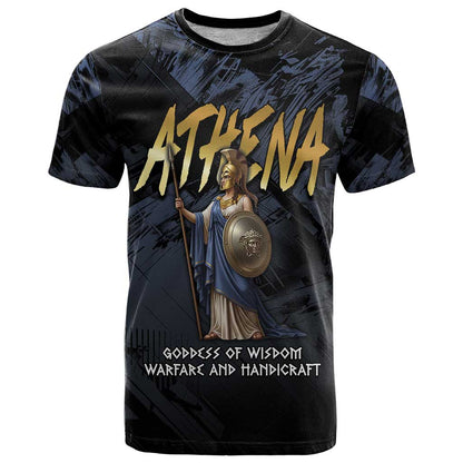 Ancient Greek Athena T-Shirt Goddess Of Wisdom Graphic Tee