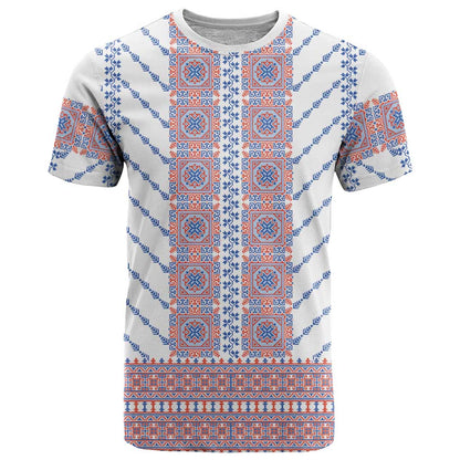 Traditional Romanian Costume T-Shirt National Folk Patterns Graphic Tee