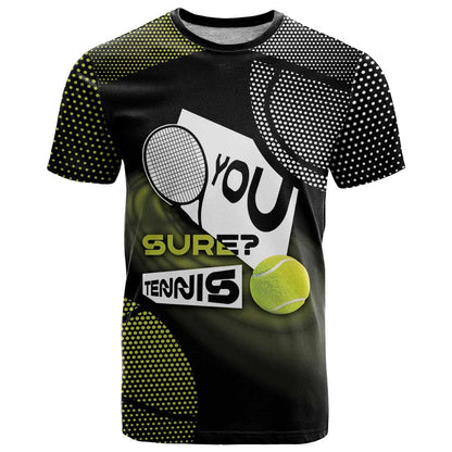 Custom Tennis T-Shirt Grand Slam Style Graphic Tee