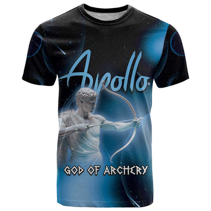 Ancient Greek Apollo T-Shirt God Of Archery Graphic Tee