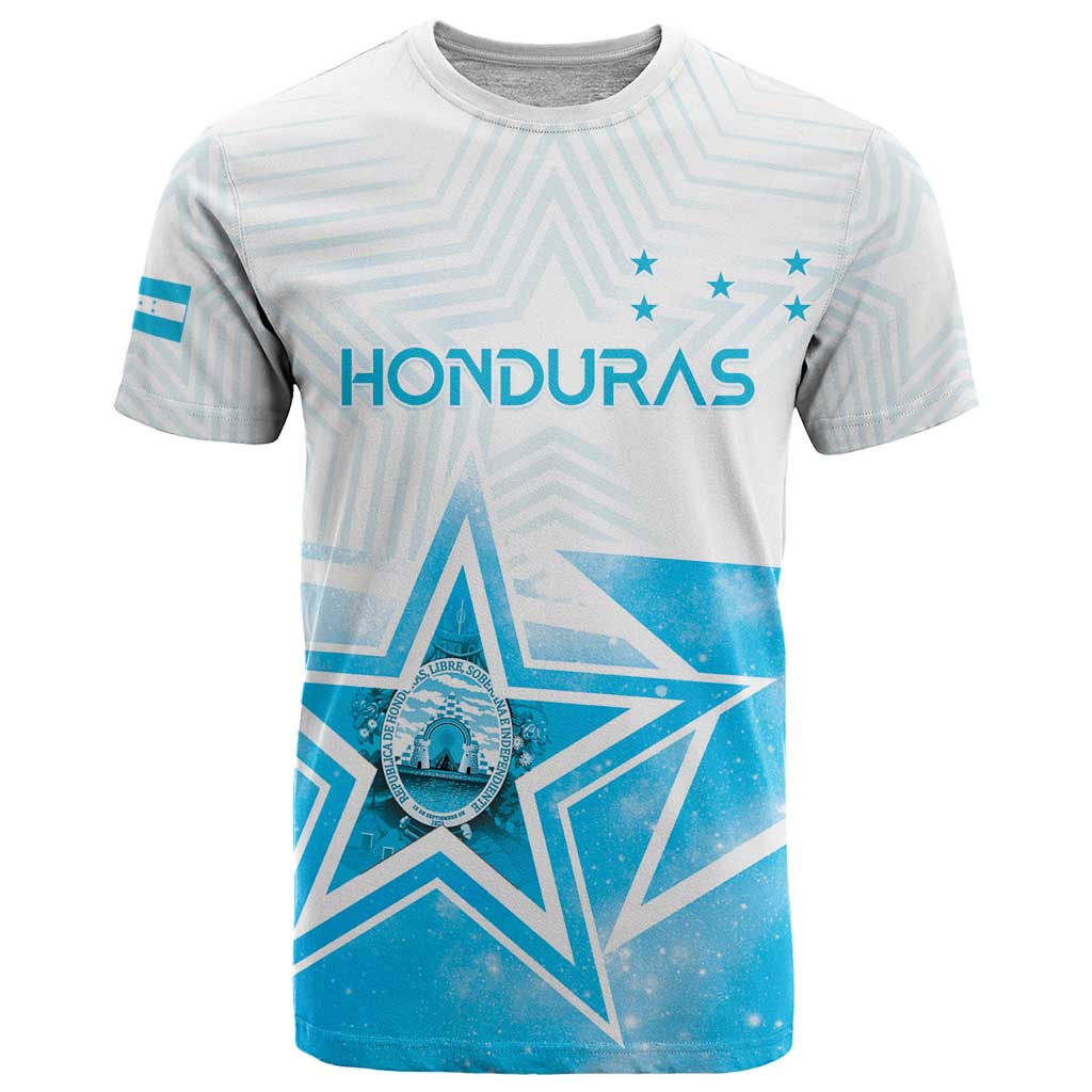 Personalized Honduras T-Shirt A Nation of Stars Unity in Light Graphic Tee