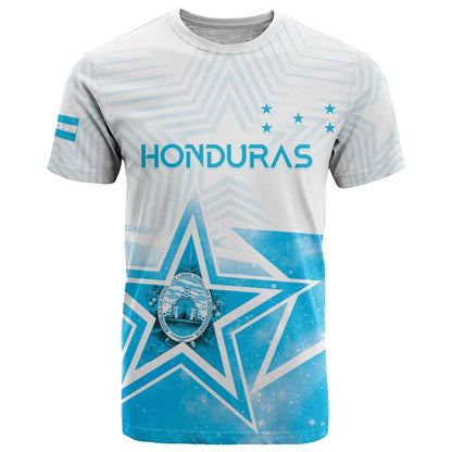 Personalized Honduras T-Shirt A Nation of Stars Unity in Light Graphic Tee