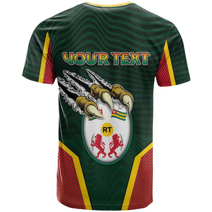 Personalized Togo T-Shirt Lion Claw Flag Sport Style Graphic Tee