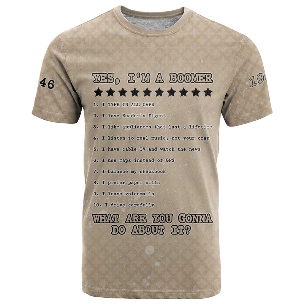 Baby Boomers T-Shirt The Badass Generation Retro Style Graphic Tee