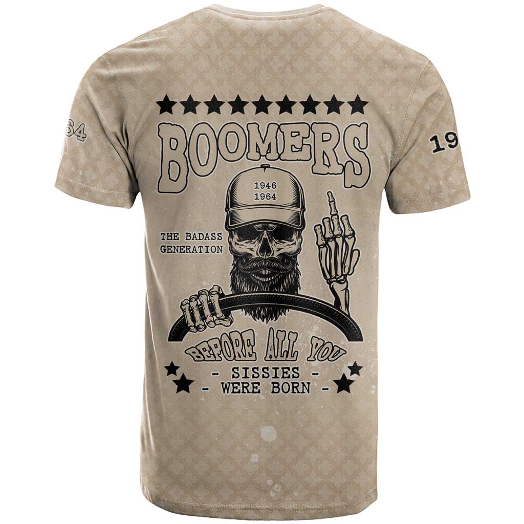 Baby Boomers T-Shirt The Badass Generation Retro Style Graphic Tee