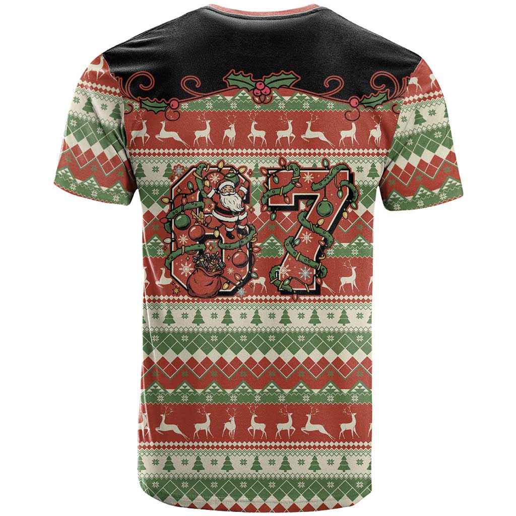 Western Yoke T-Shirt Funny Six Seven Christmas Graphic Tee