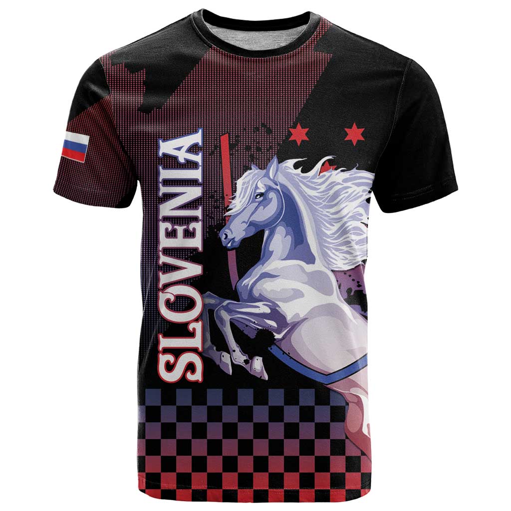 Personalized Slovenia T-Shirt The Lipizzaner Horse Graphic Tee