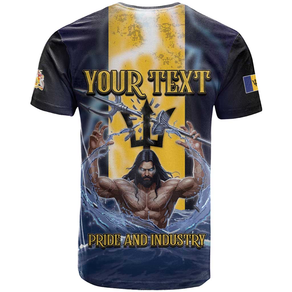 Personalized Barbados T-Shirt Pride And Industry Graphic Tee
