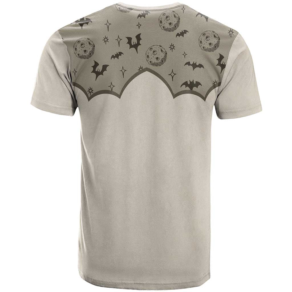 Western Gothic Yoke T-Shirt Bat And Stars Graphic Tee