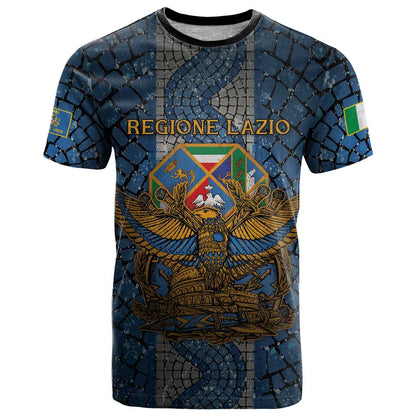 Personalized Italy Lazio T-Shirt Roman Eagle Heritage Graphic Tee
