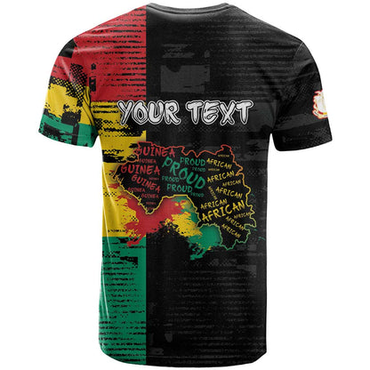 Personalized Guinea T-Shirt Elephant Soul African Graphic Tee