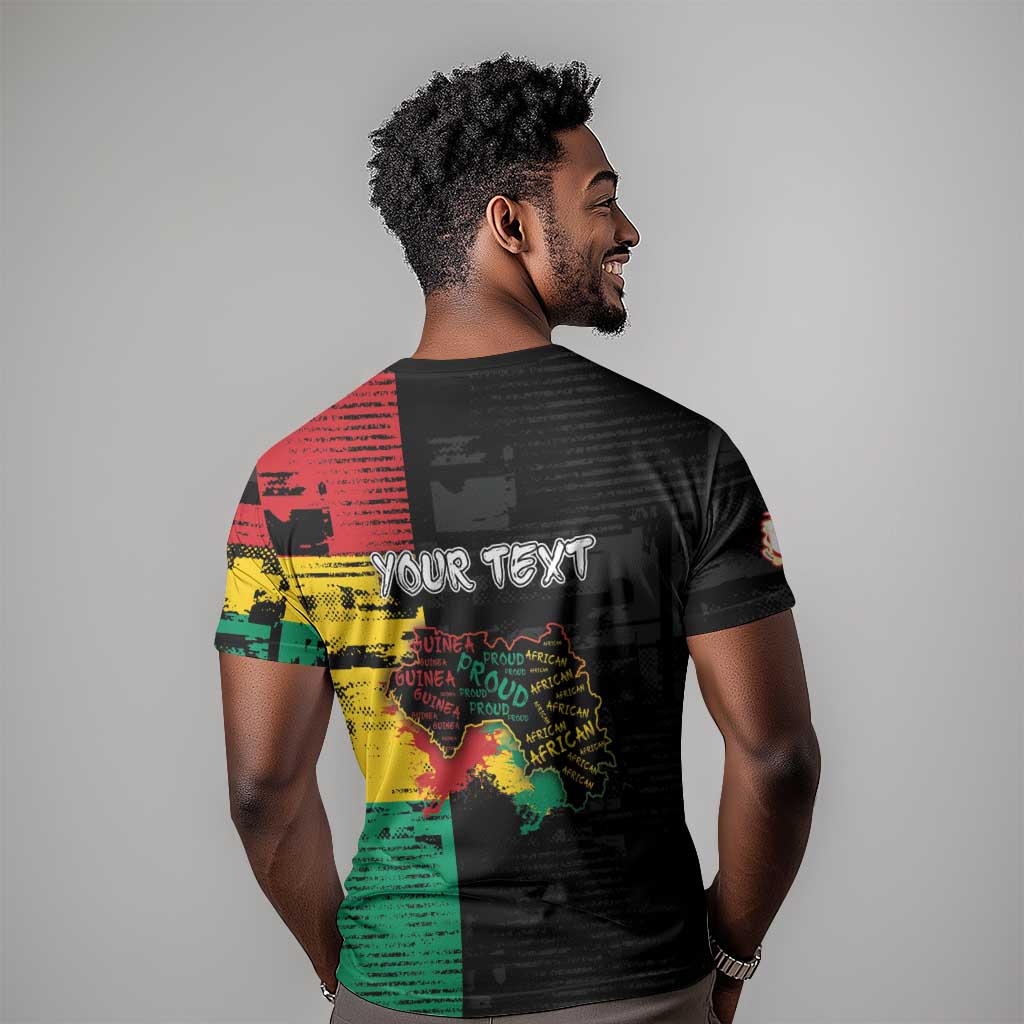 Personalized Guinea T-Shirt Elephant Soul African Graphic Tee