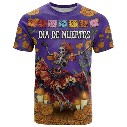 Day Of The Dead T-Shirt Viva La Vida Graphic Tee