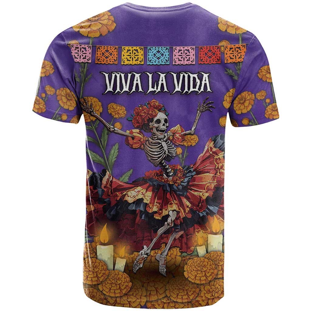 Day Of The Dead T-Shirt Viva La Vida Graphic Tee