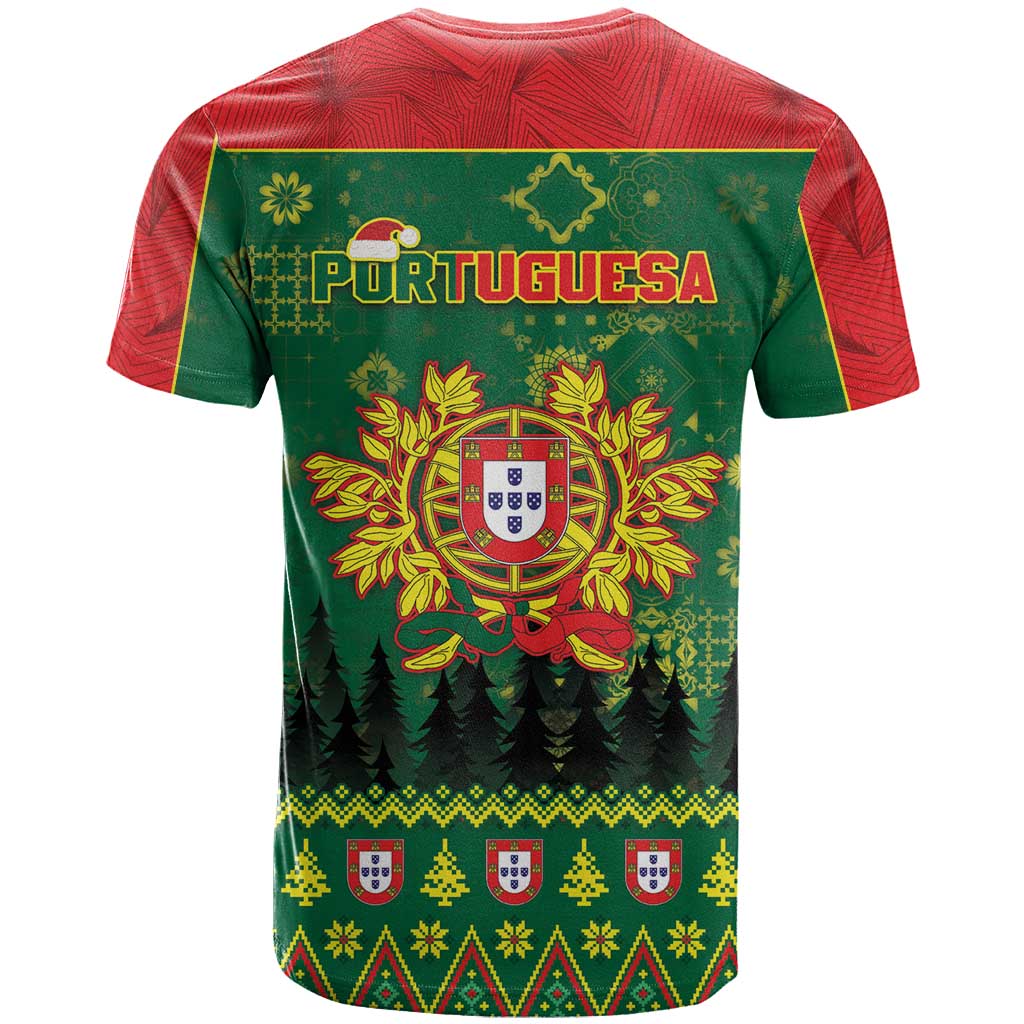 Portugal Christmas T-Shirt Funny Galo De Barcelos Graphic Tee