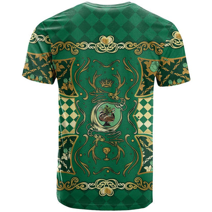 Zodiac Signs T-Shirt The Earth Element Baroque Spades Card Graphic Tee