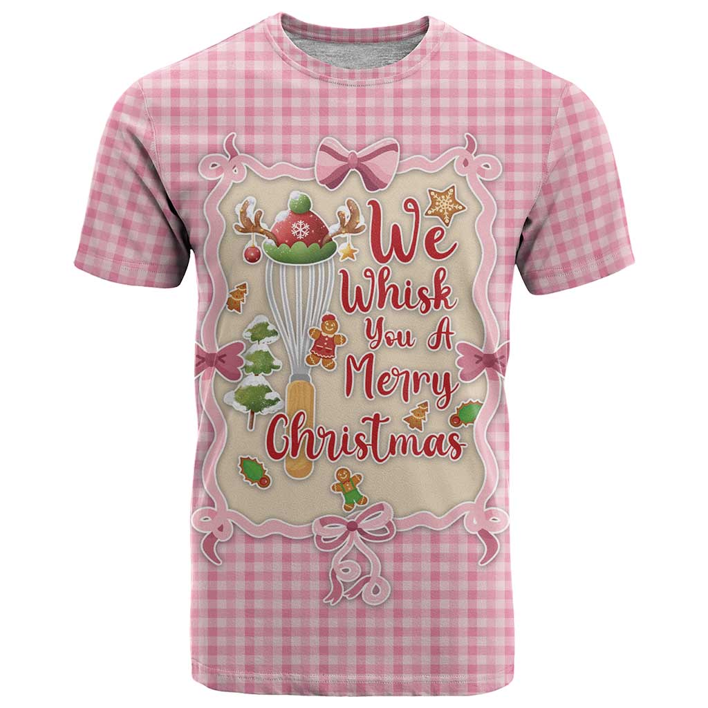 We Whisk You A Merry Christmas T-Shirt Cute Style Graphic Tee