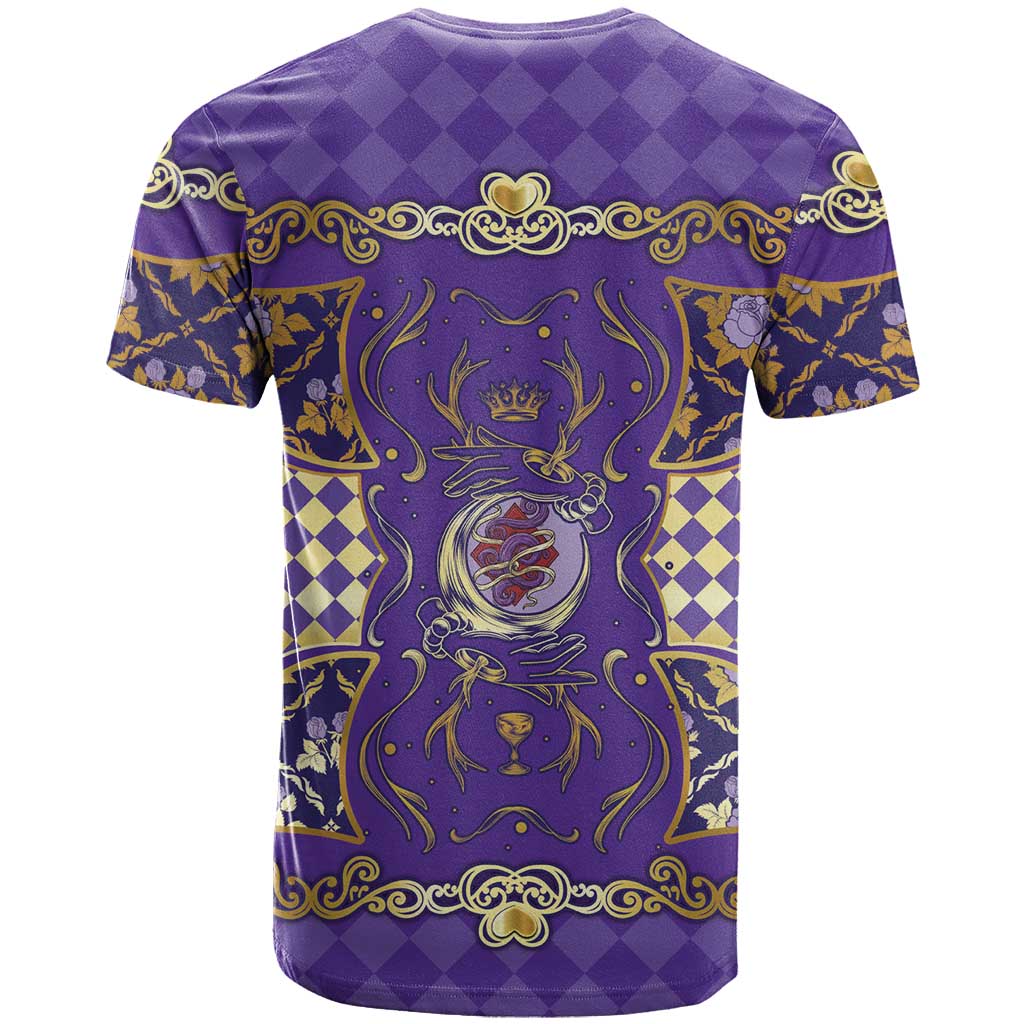 Zodiac Signs T-Shirt The Air Element Baroque Diamonds Card Graphic Tee