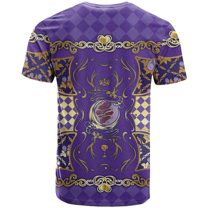Zodiac Signs T-Shirt The Air Element Baroque Diamonds Card Graphic Tee