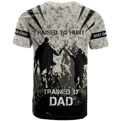 Deer Hunting Fathers Day T-Shirt Best Dad Ever Graphic Tee