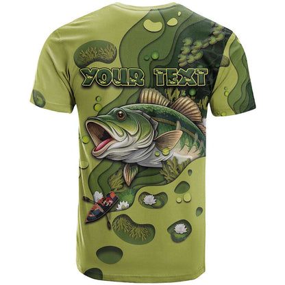 Personalized Fishing T-Shirt Reely Lures Me In Graphic Tee