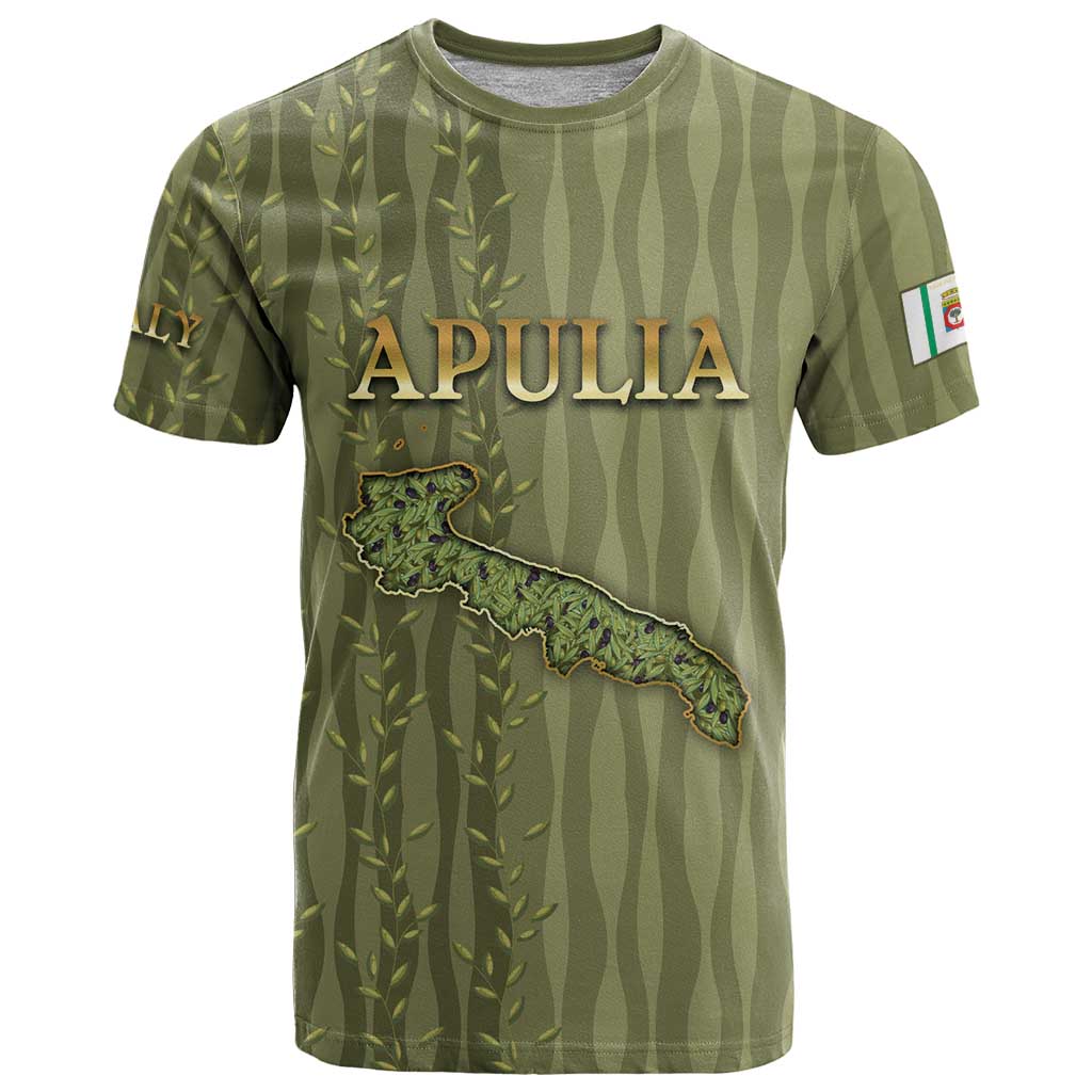 Personalized Italy Apulia T-Shirt Olive Garden Classic Style Graphic Tee