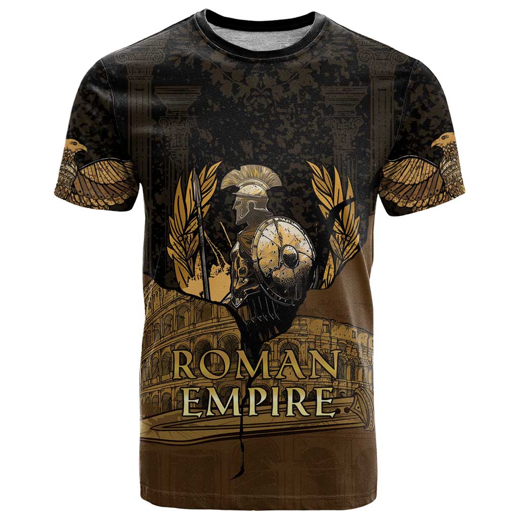 Roman Empire T-Shirt Centurion Colosseum Graphic Tee