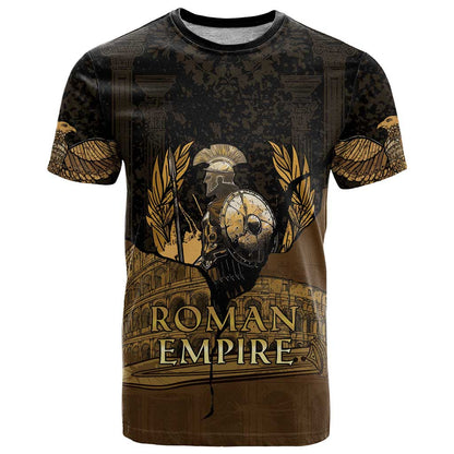 Roman Empire T-Shirt Centurion Colosseum Graphic Tee