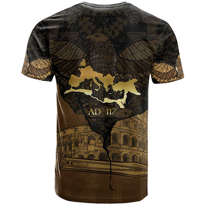 Roman Empire T-Shirt Centurion Colosseum Graphic Tee